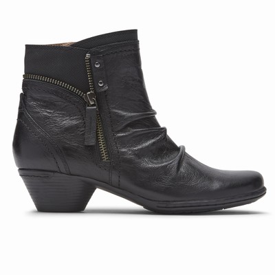 Rockport Cobb Hill Laurelie Stiefel Damen Schwarz KWY-549170